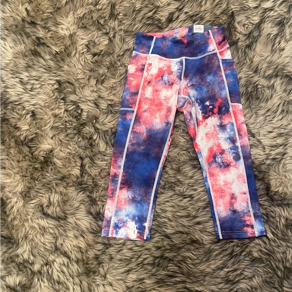 Kids Colorful Tie-Dye Leggings